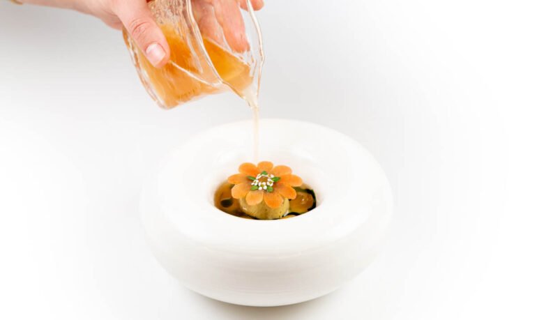 Texture restaurant, French fine dining, Karim Khouani, Michelin chef