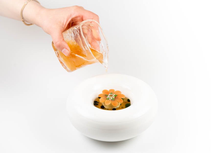 Texture restaurant, Karim Khouani Michelin